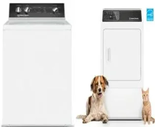 Side by Side Washer & Dryer Set